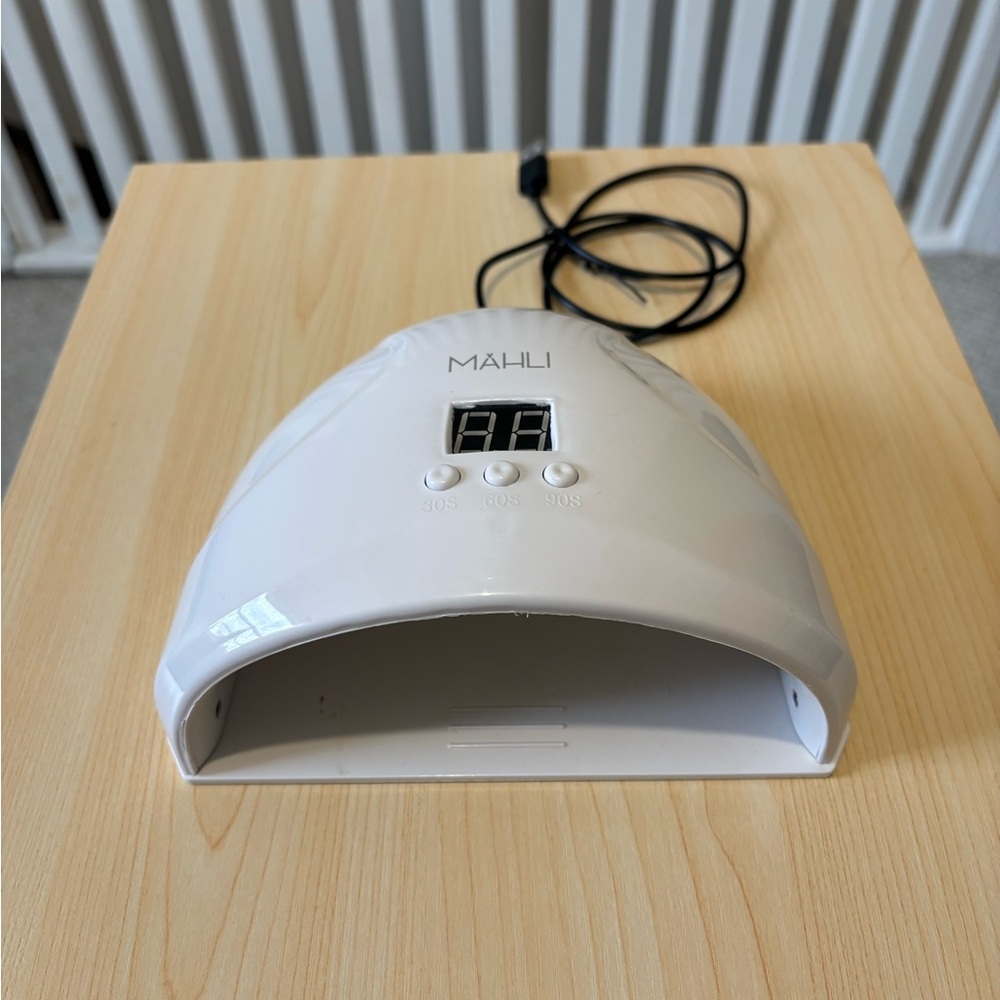 MÄHLI White LED UV Nail Lamp – Fast Cure Gel Dryer